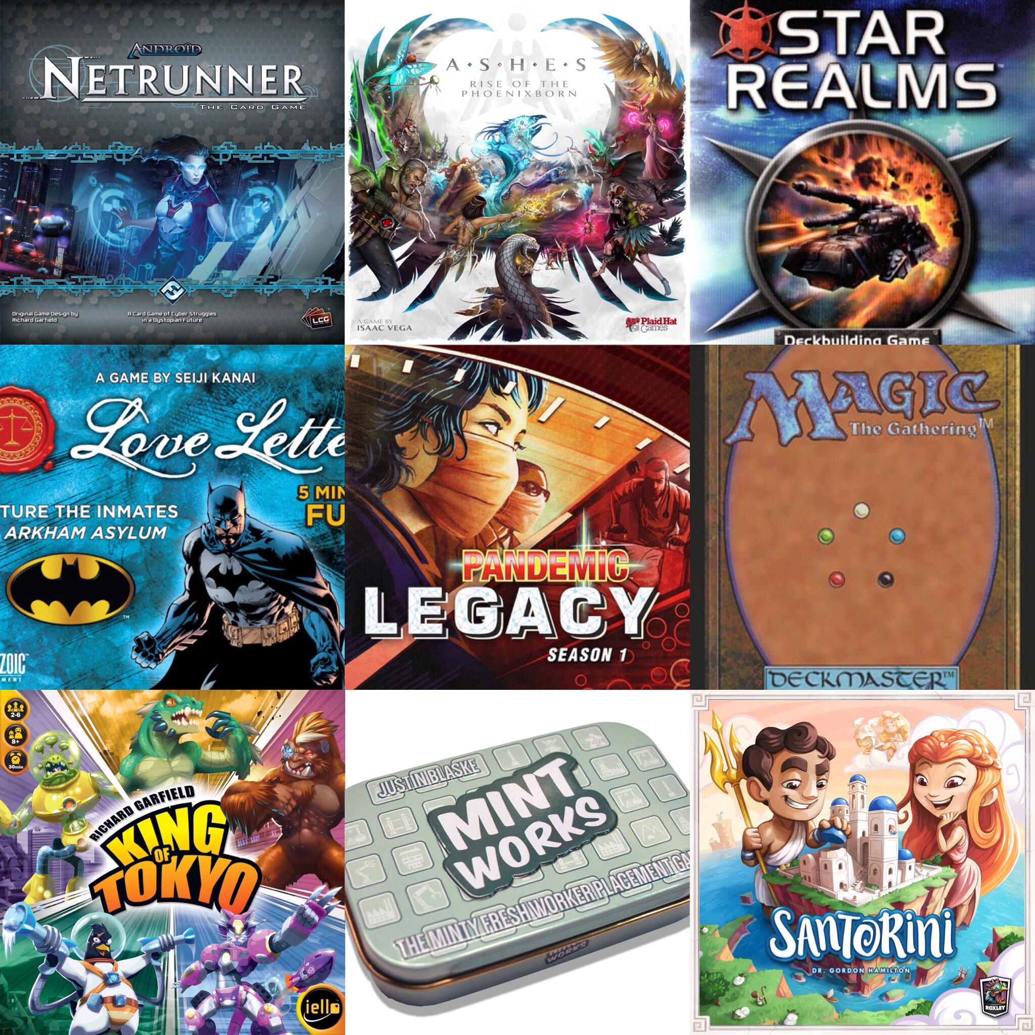 My Current Top 9 Played Games | Whitespider1066