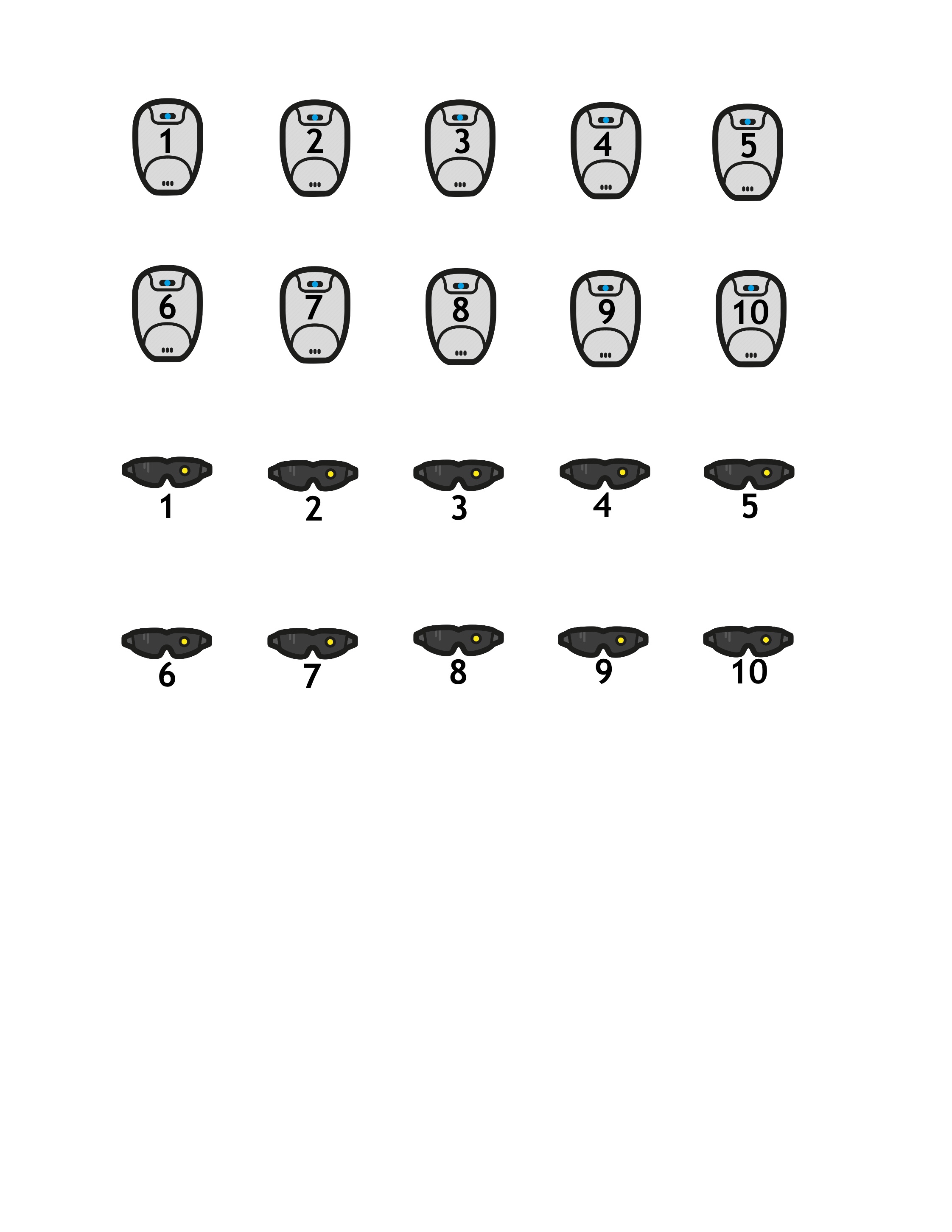 Some generic sci-fi/cyberpunk RPG tokens. | Whitespider1066