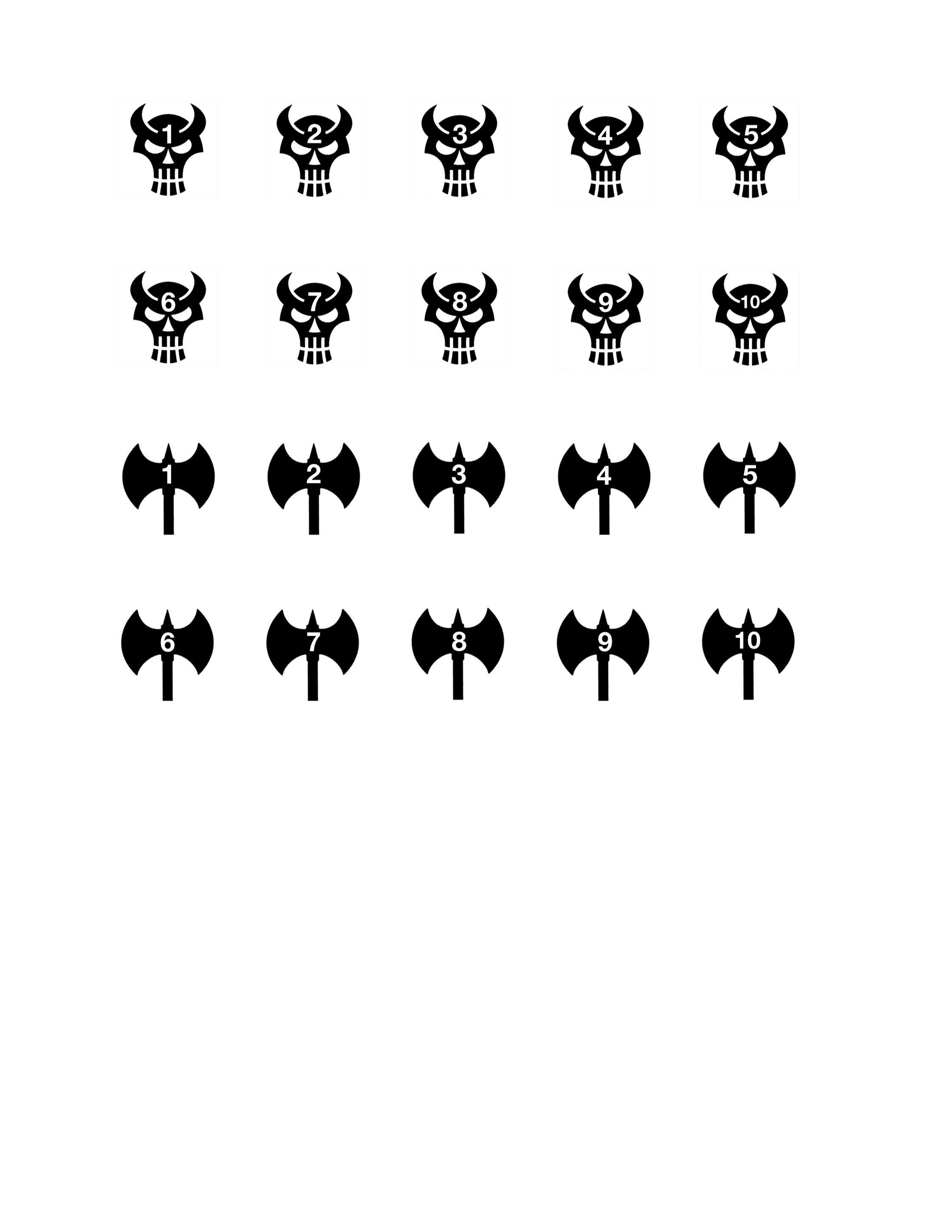 Some generic sci-fi/cyberpunk RPG tokens. | Whitespider1066
