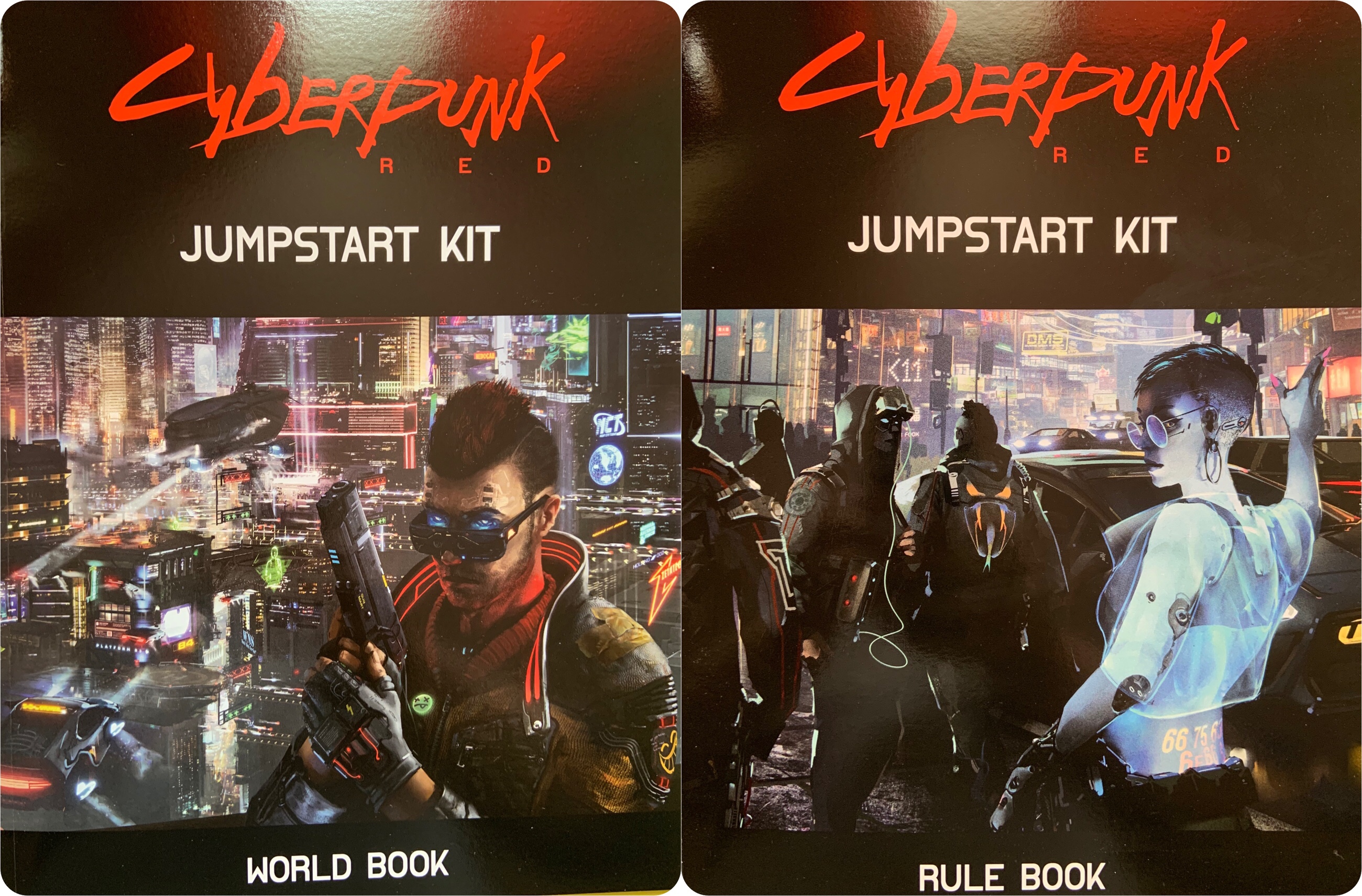 A First Look At The Cyberpunk Red Jumpstart Kit | Whitespider1066