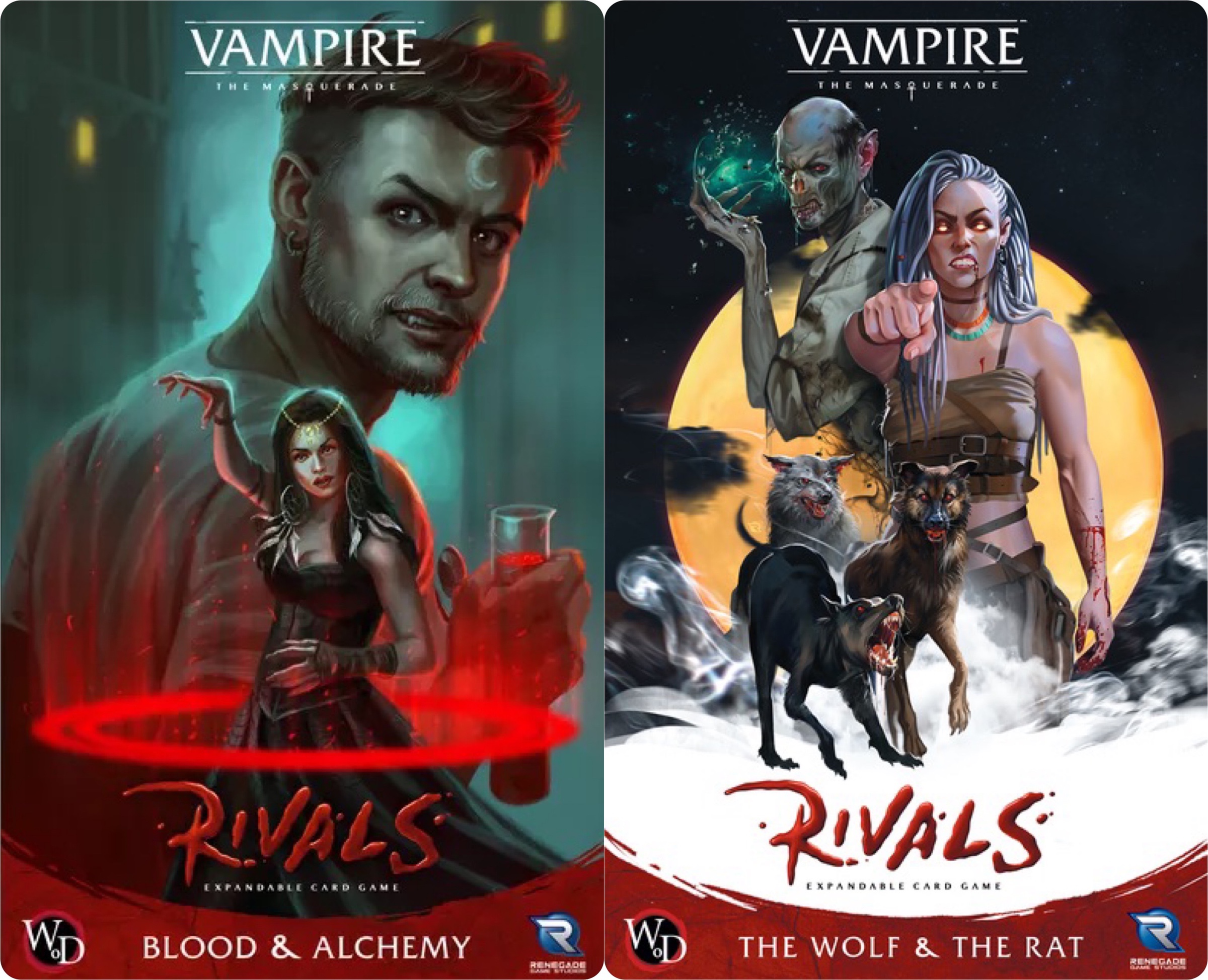 Vampire: The Masquerade Rivals Expandable Card Game The Heart Of